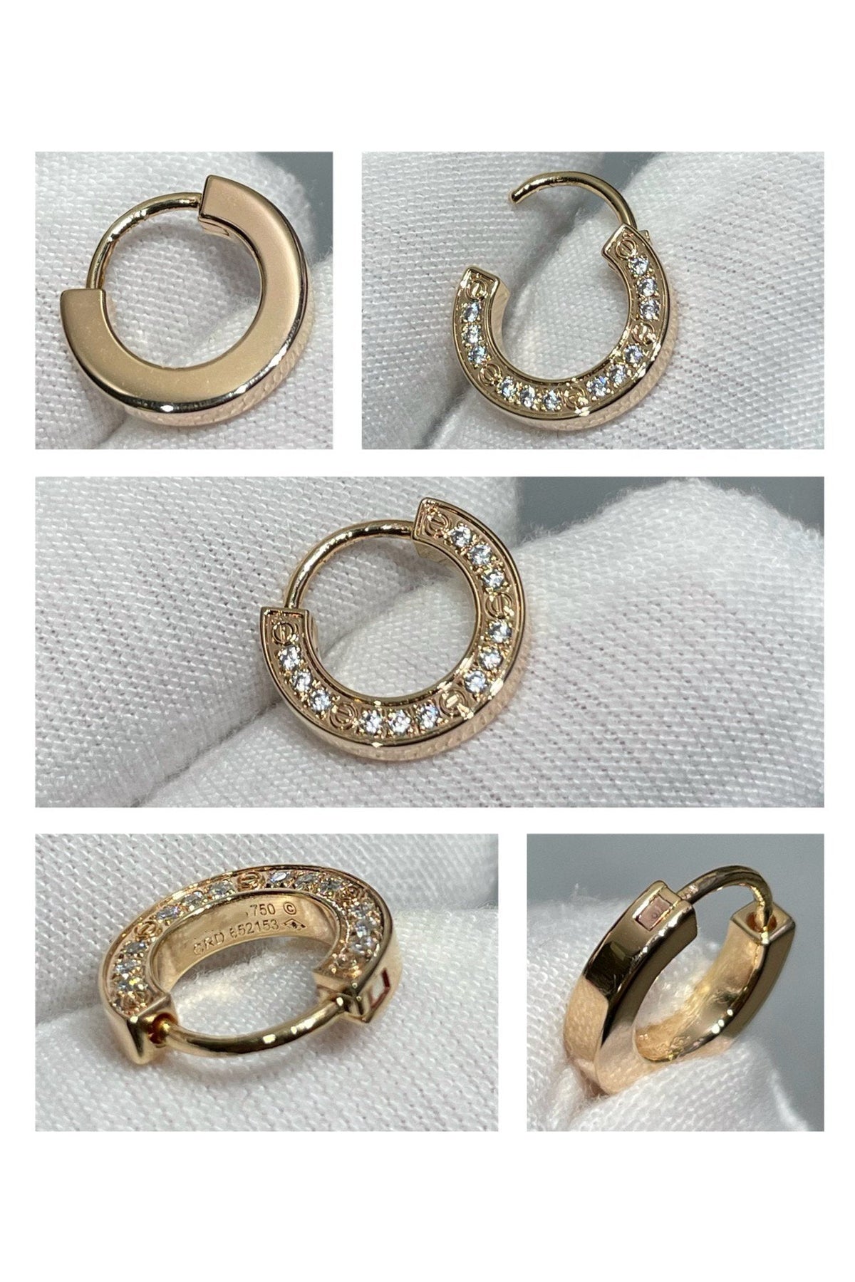 [⭐Hevara Jewelry]LOVE DIAMOND EARRINGS