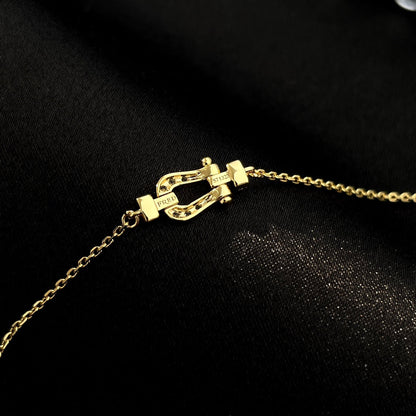 [⭐Hevara Jewelry]FORCE 10 FULL DIAMOND BUCKLE CHAIN LINK MINI MODEL