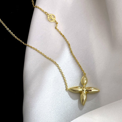 [⭐Hevara Jewelry]LOUISETTE GOLD NECKLACE