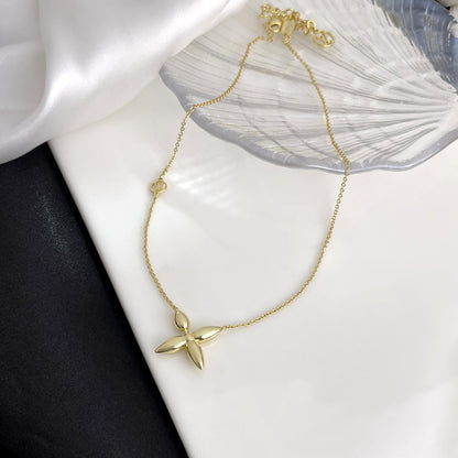 [⭐Hevara Jewelry]LOUISETTE GOLD NECKLACE