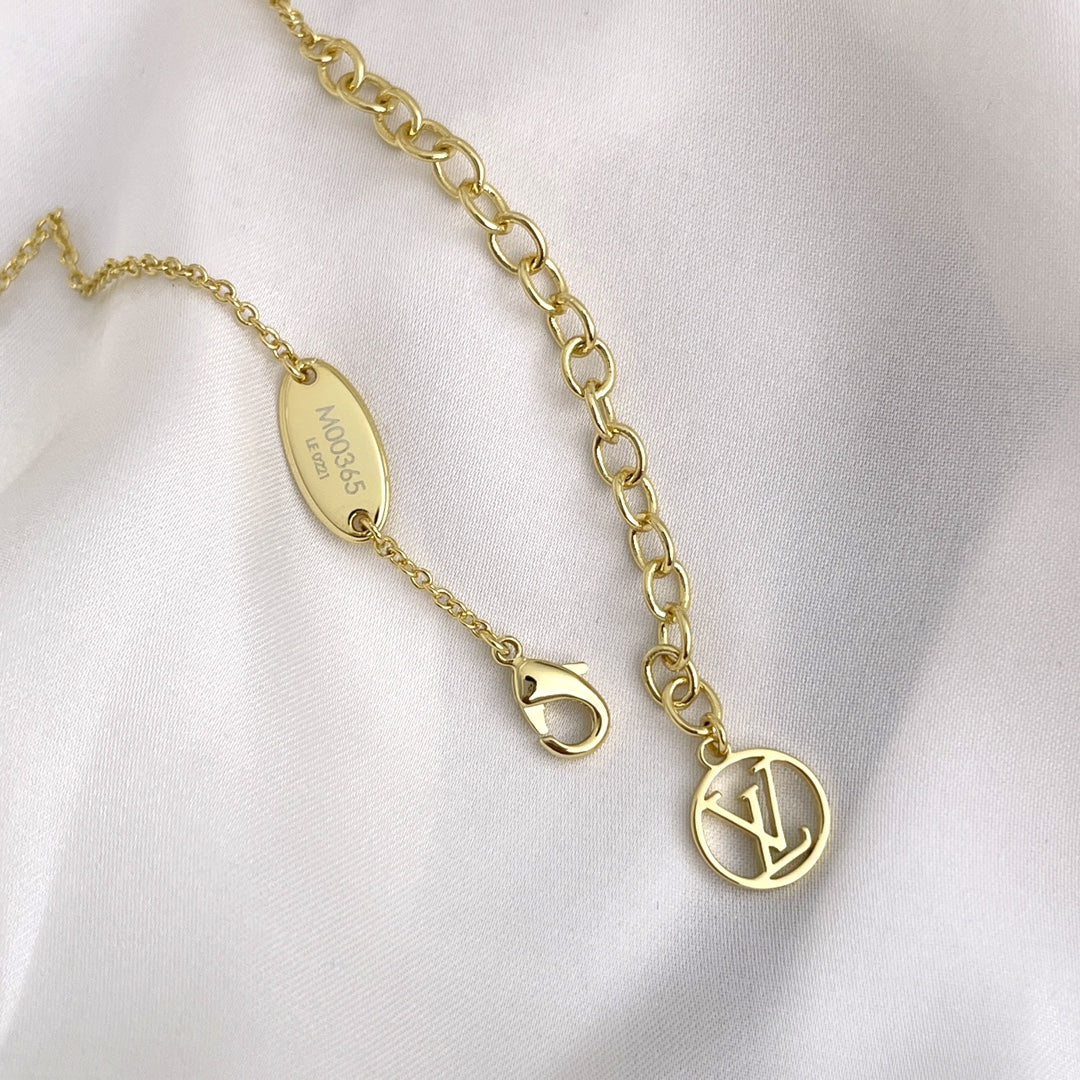 [⭐Hevara Jewelry]LOUISETTE GOLD NECKLACE