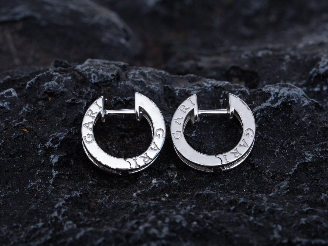[⭐Hevara Jewelry]ZERO 1 MINI SILVER DIAMOND EARRINGS