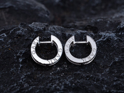 [⭐Hevara Jewelry]ZERO 1 MINI SILVER DIAMOND EARRINGS