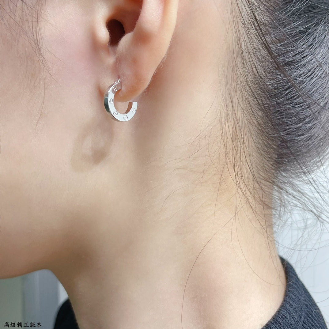 [⭐Hevara Jewelry]LOVE MINI EARRINGS