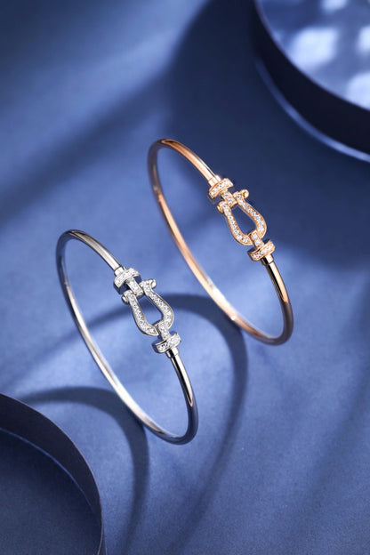 [⭐Hevara Jewelry]FORCE 10 MOYEN DIAMOND BRACELET