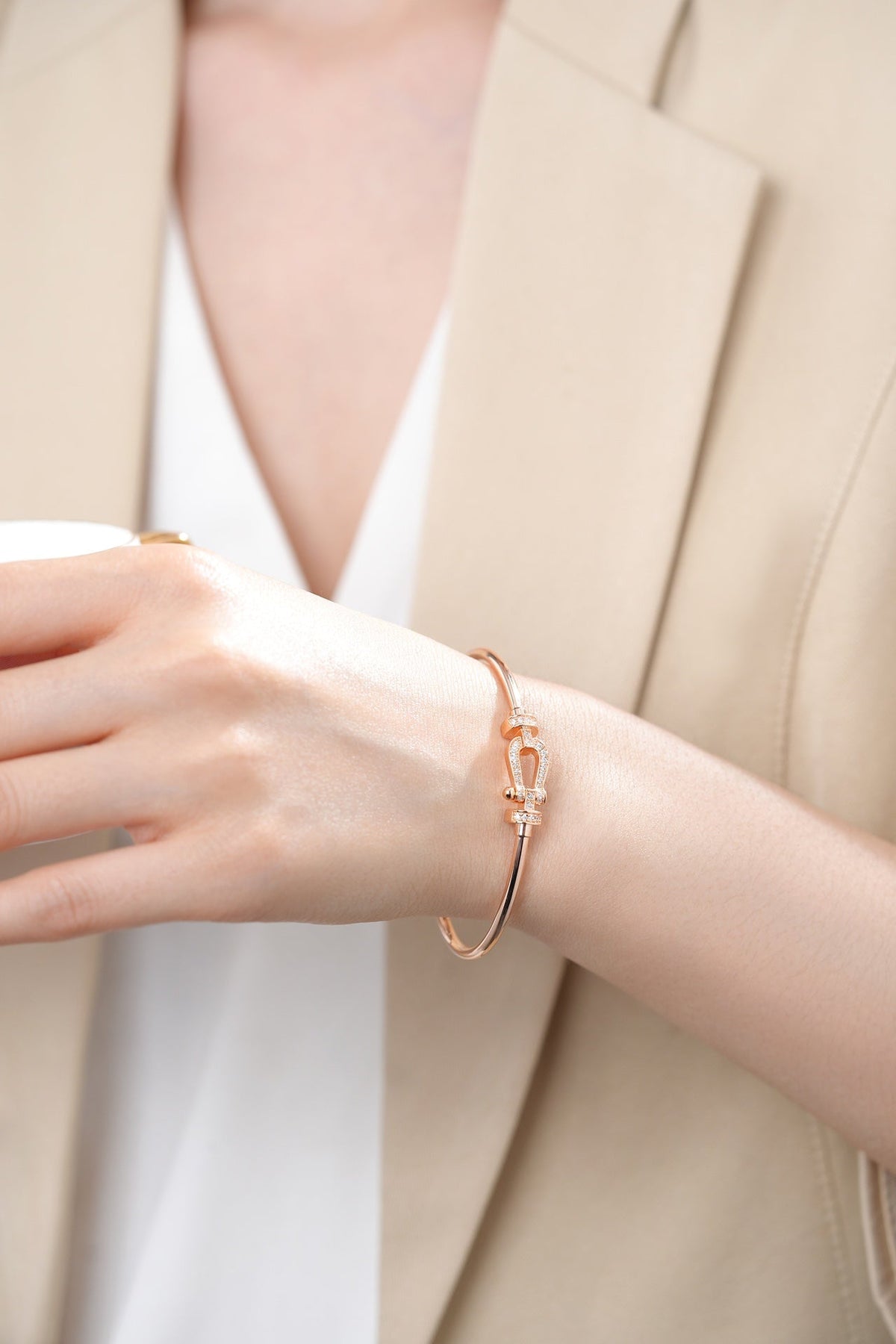 [⭐Hevara Jewelry]FORCE 10 MOYEN DIAMOND BRACELET