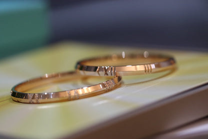 [Hevara Jewelry]ATLAS X PINK GOLD BRACELET