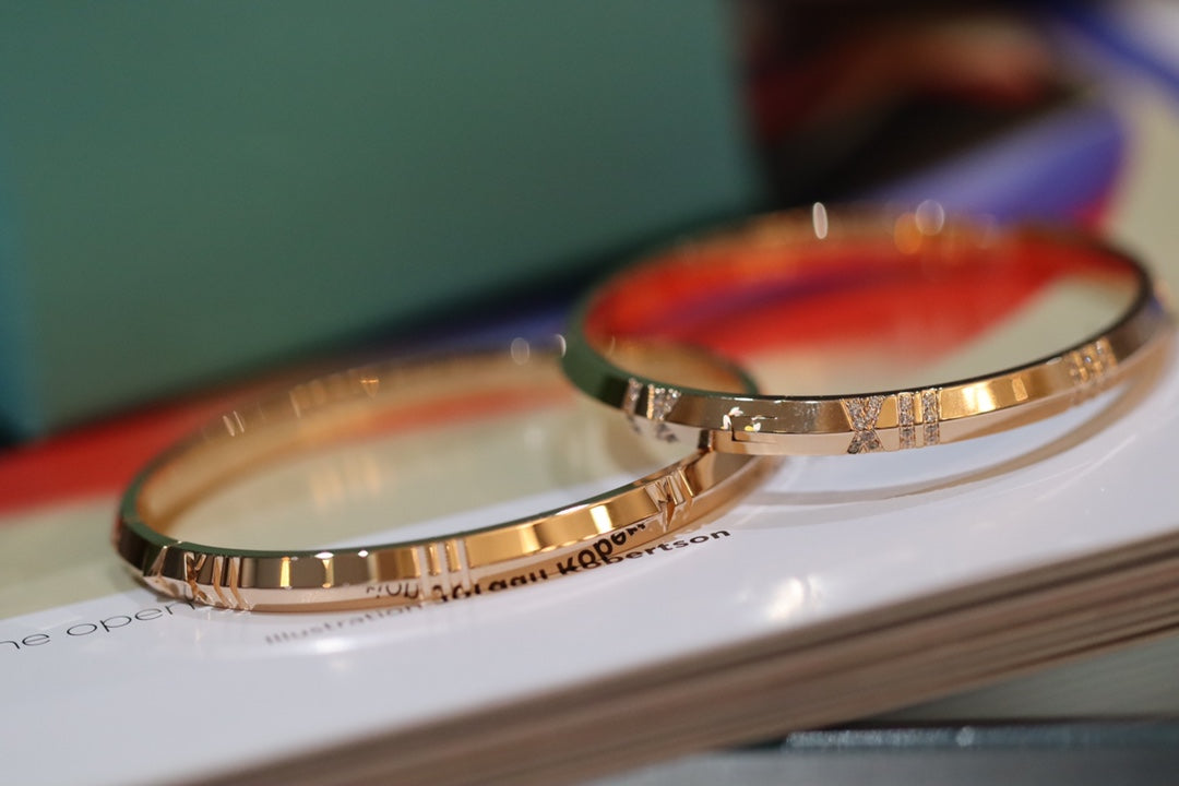 [Hevara Jewelry]ATLAS X PINK GOLD BRACELET