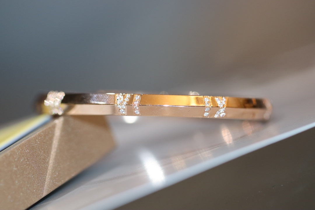 [Hevara Jewelry]ATLAS X PINK GOLD BRACELET