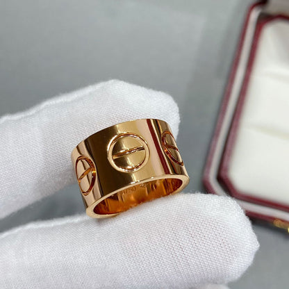 [⭐Hevara Jewelry]LOVE 11MM LARGE RING