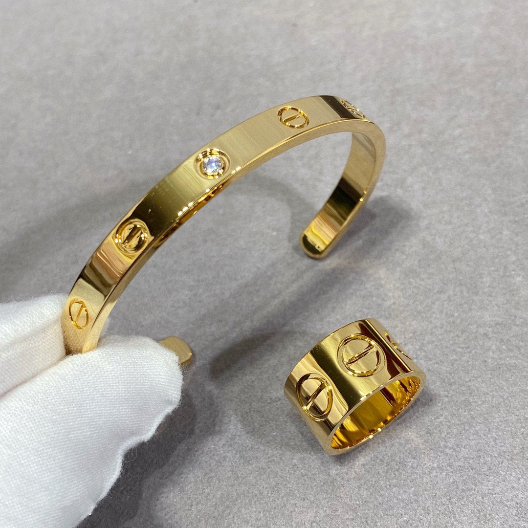 [⭐Hevara Jewelry]LOVE 11MM LARGE RING
