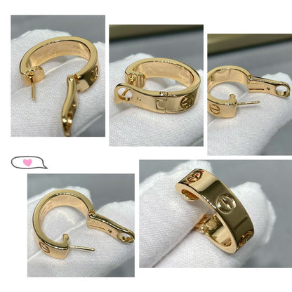 [⭐Hevara Jewelry]LOVE 5.5MM EARRINGS