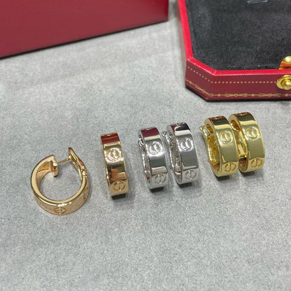 [⭐Hevara Jewelry]LOVE 5.5MM EARRINGS