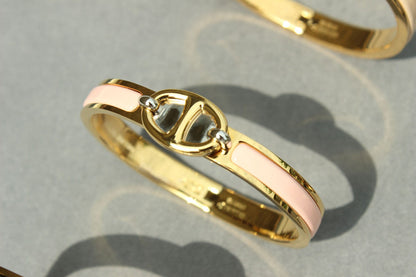 [⭐Hevara Jewelry]CLIC CHAINE GOLD BRACELET