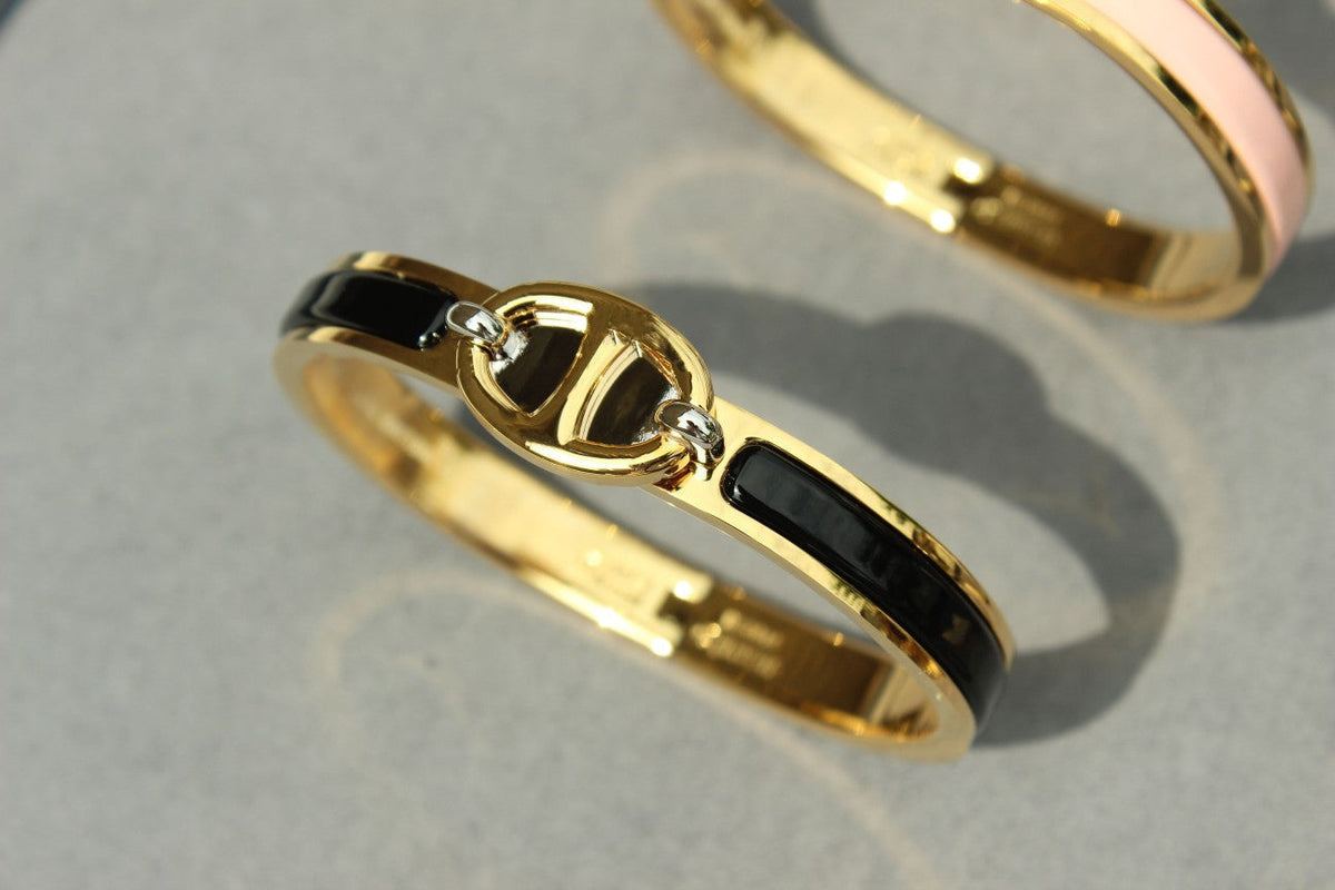 [⭐Hevara Jewelry]CLIC CHAINE GOLD BRACELET
