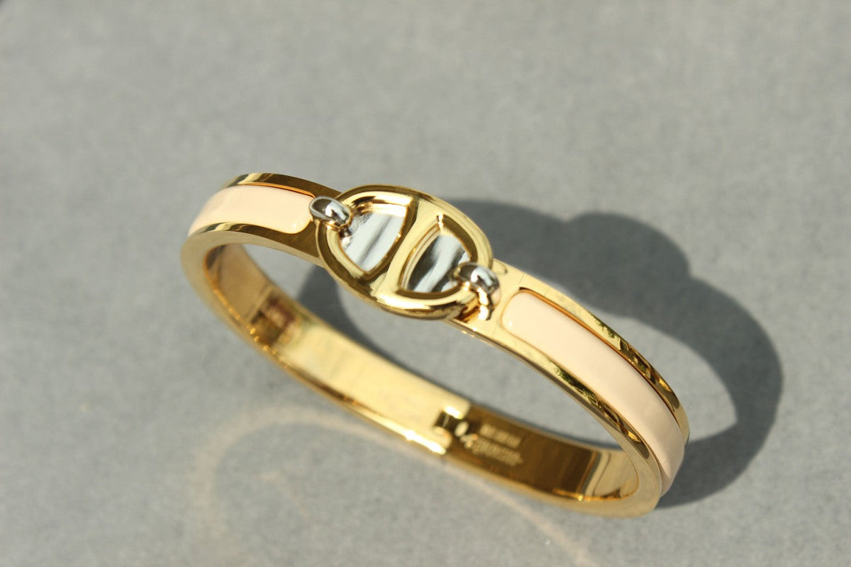 [⭐Hevara Jewelry]CLIC CHAINE GOLD BRACELET