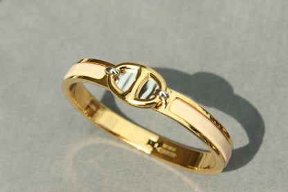 [⭐Hevara Jewelry]CLIC CHAINE GOLD BRACELET