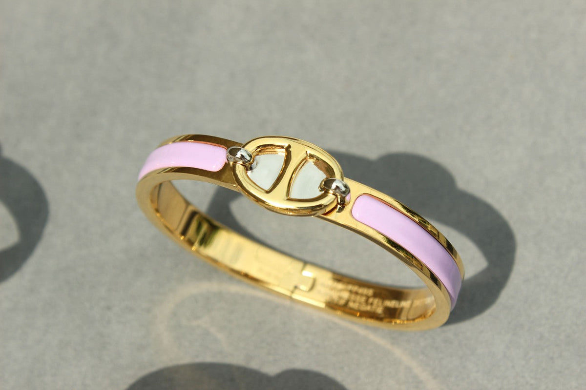[⭐Hevara Jewelry]CLIC CHAINE GOLD BRACELET