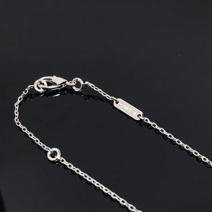 [⭐Hevara Jewelry]CLOVER PIETERSITE SILVER LONG NECKLACE
