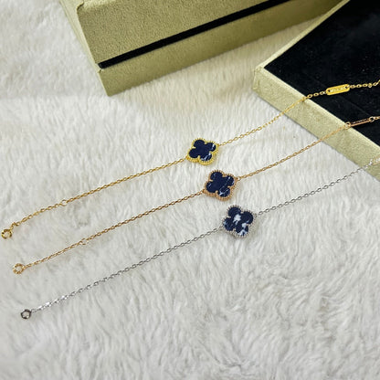[⭐Hevara Jewelry]CLOVER 1 MOTIF PIETERSITE BRACELET