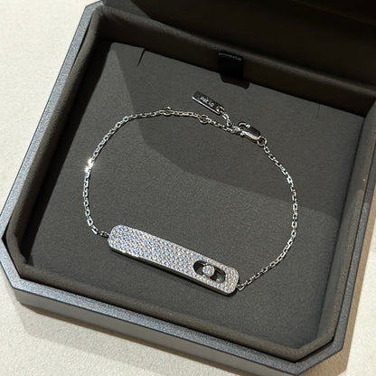 [⭐Hevara Jewelry]MOVE CLASSIQUE DIAMOND PAVED BRACELET