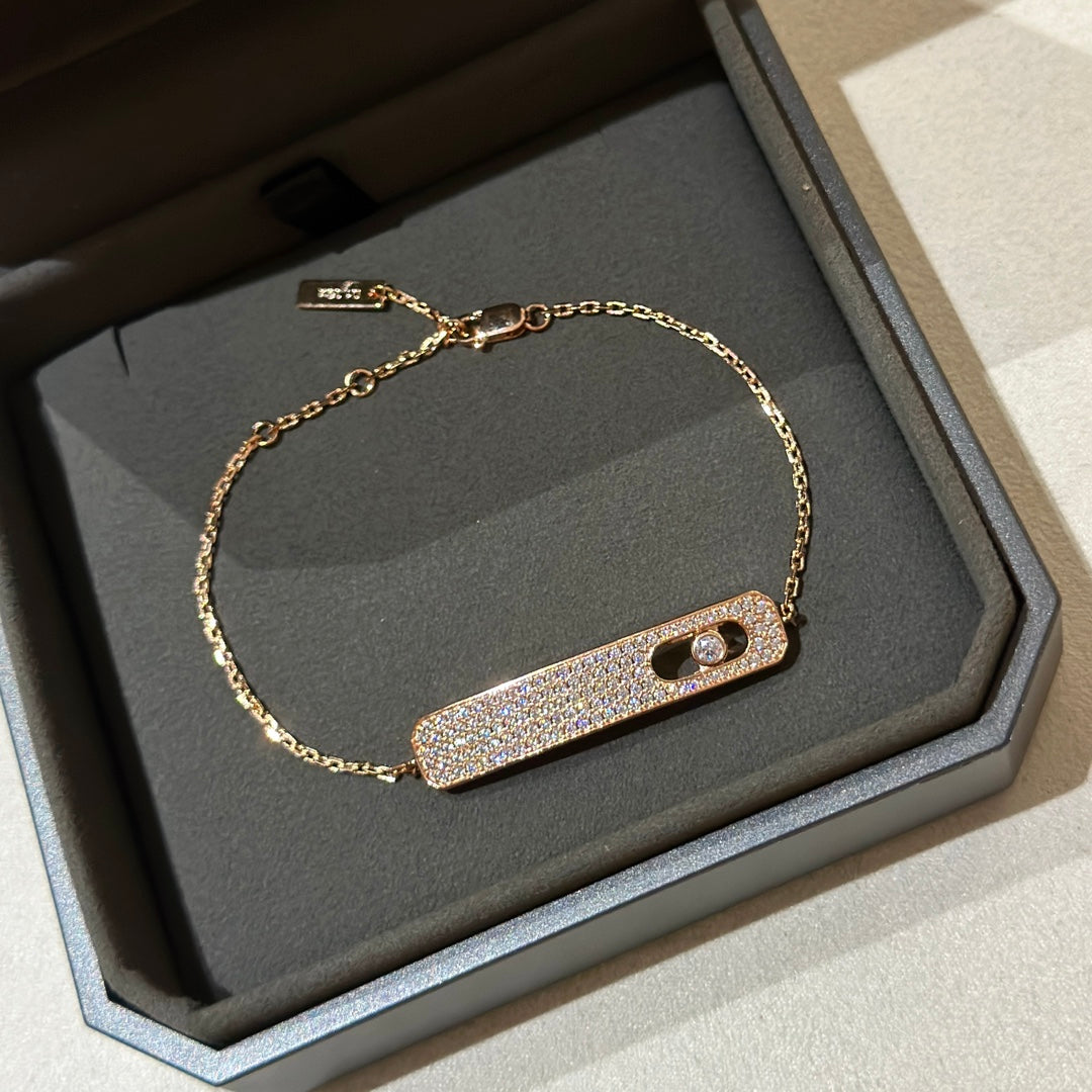 [⭐Hevara Jewelry]MOVE CLASSIQUE DIAMOND PAVED BRACELET