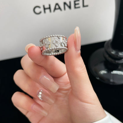 [⭐Hevara Jewelry]PERLEE DIAMOND LARGE RING