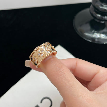 [⭐Hevara Jewelry]PERLEE DIAMOND LARGE RING