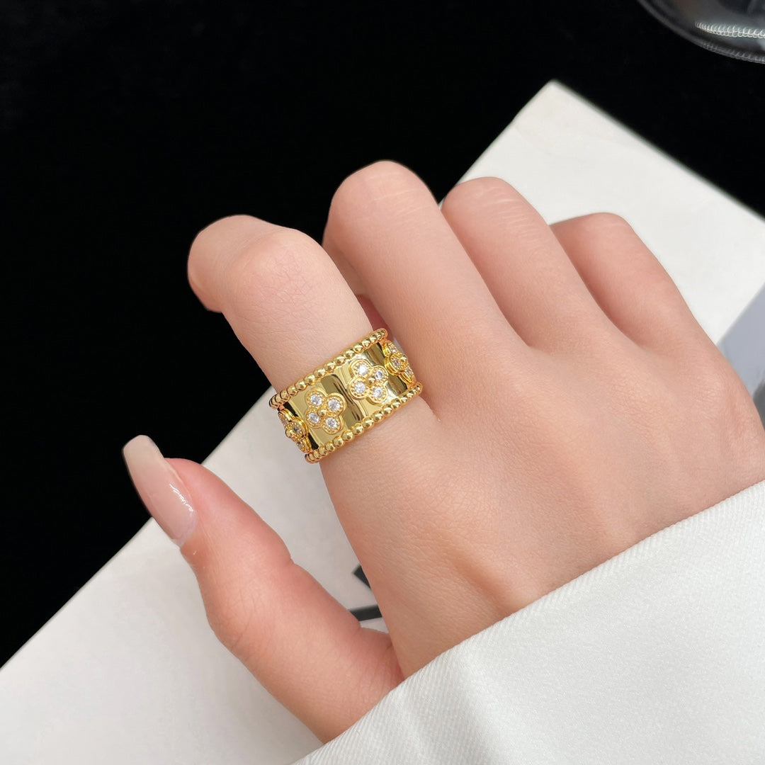 [⭐Hevara Jewelry]PERLEE DIAMOND LARGE RING