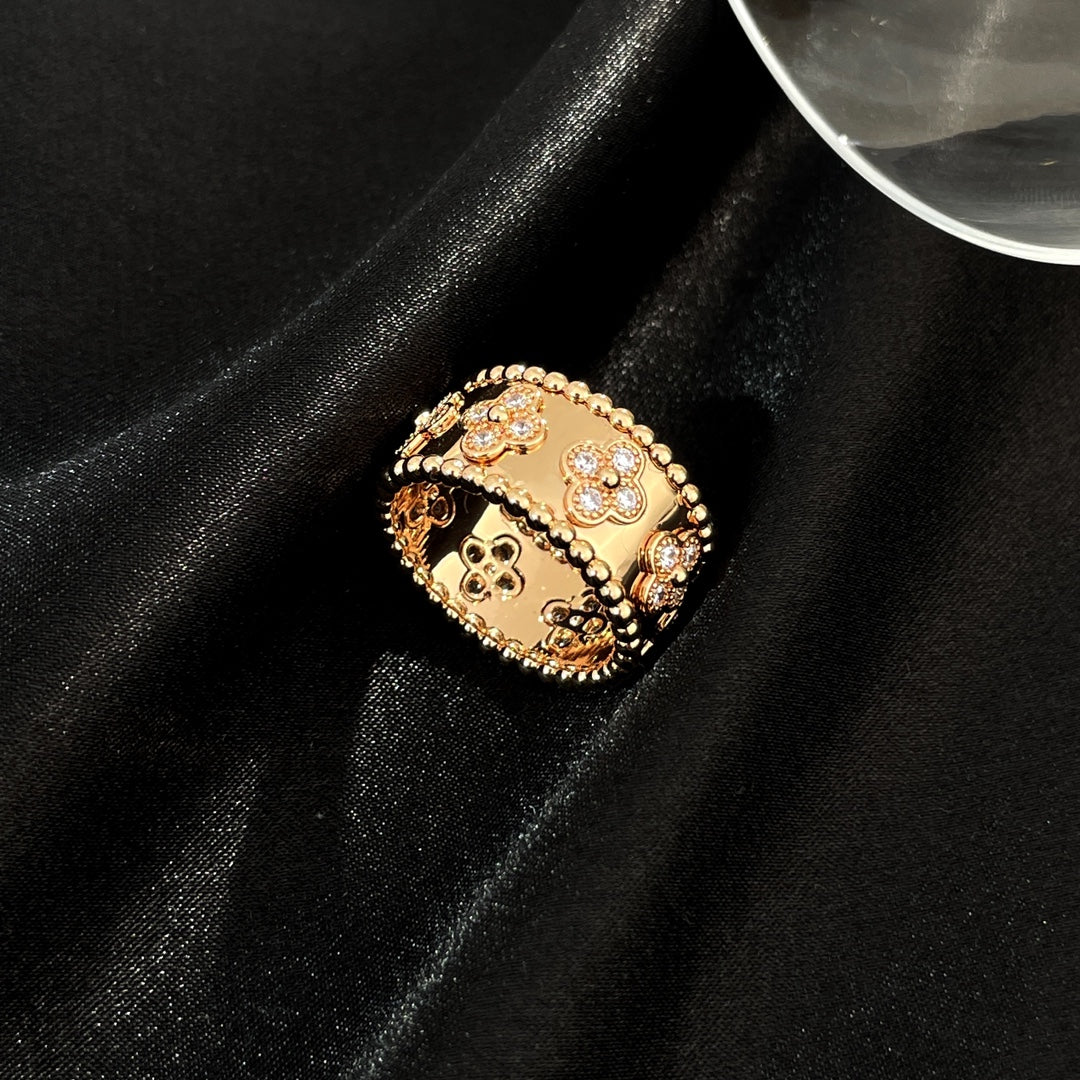 [⭐Hevara Jewelry]PERLEE DIAMOND LARGE RING