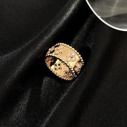[⭐Hevara Jewelry]PERLEE DIAMOND LARGE RING