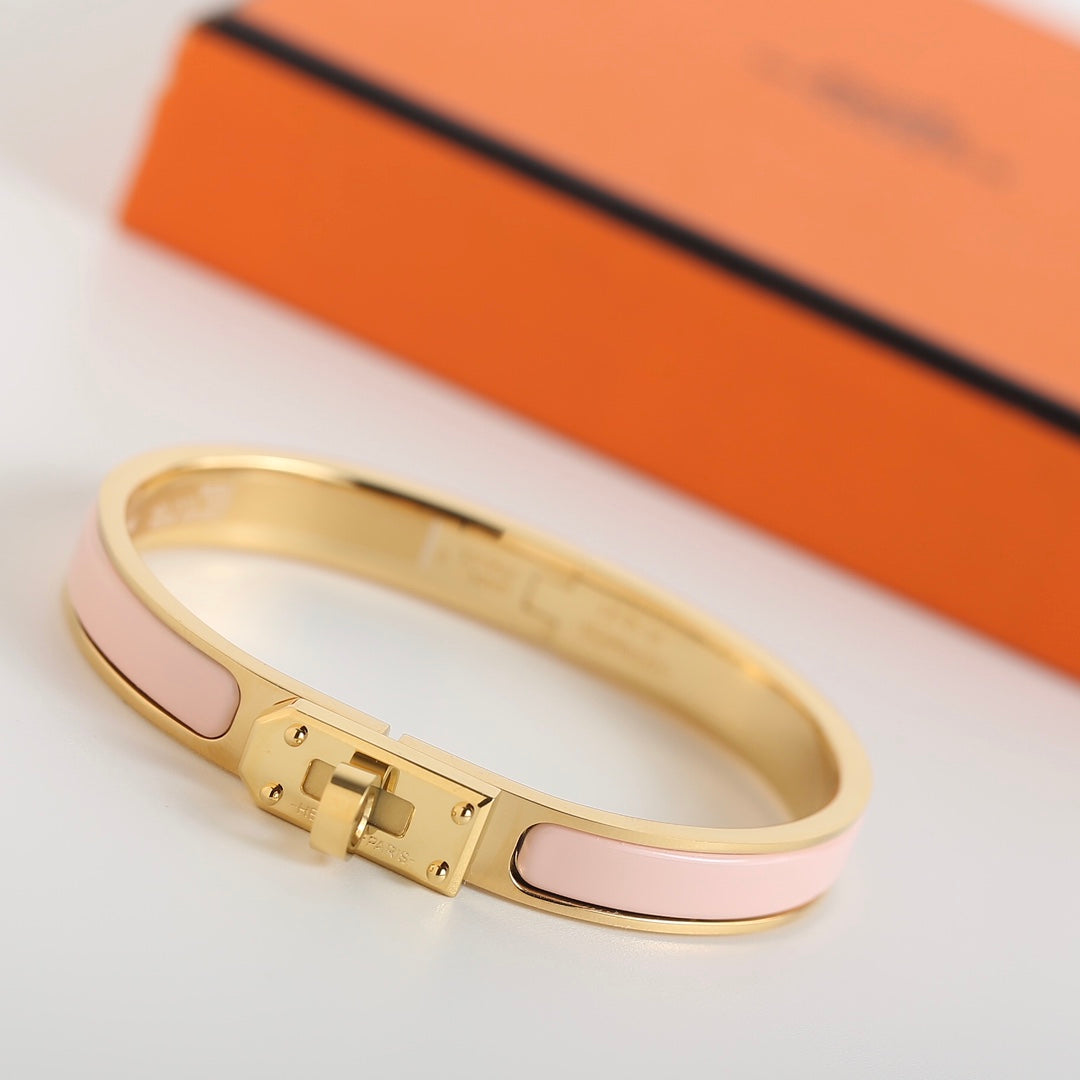 [⭐Hevara Jewelry]HM KELLY LIGHT PINK BRACELET