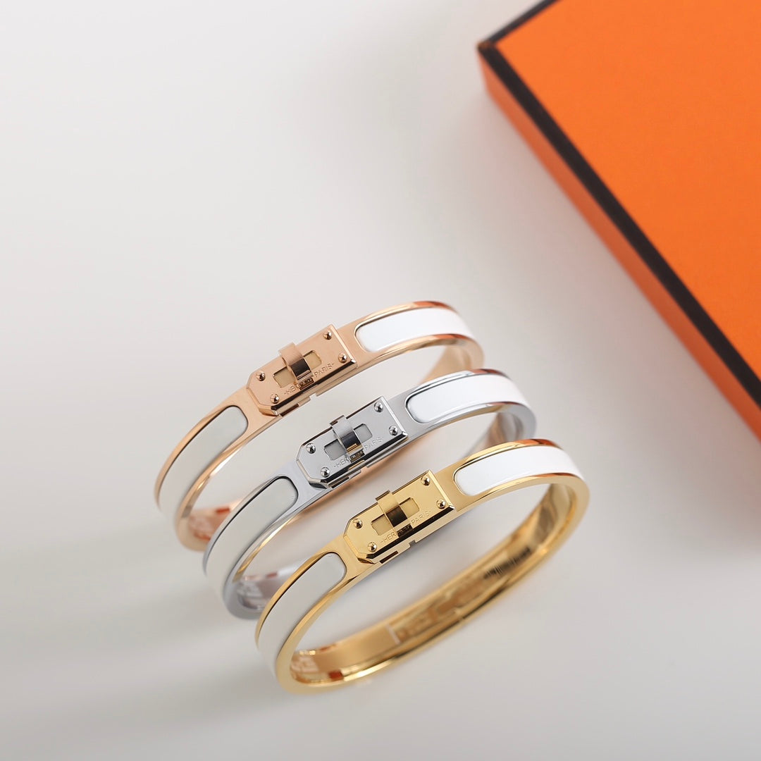 [⭐Hevara Jewelry]HM KELLY WHITE BRACELET