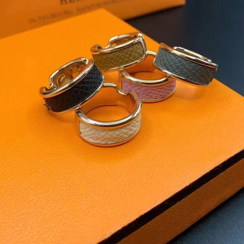 [⭐Hevara Jewelry]OLYMPE PINK GOLD RING