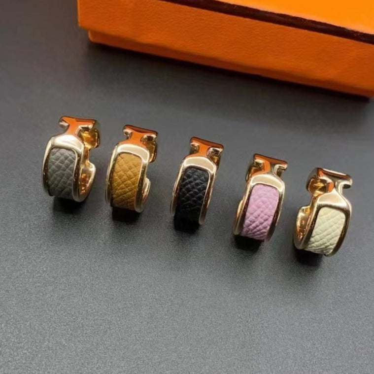 [⭐Hevara Jewelry]OLYMPE PINK GOLD RING