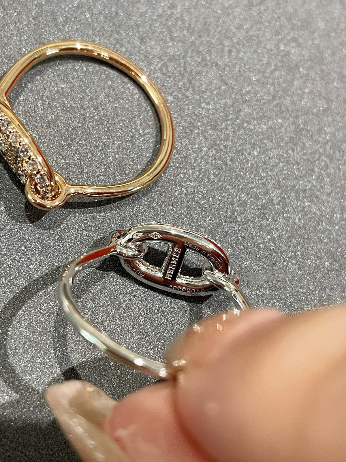 [⭐Hevara Jewelry]RONDE SMALL DIAMOND RING