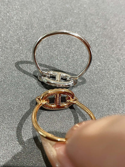 [⭐Hevara Jewelry]RONDE SMALL DIAMOND RING