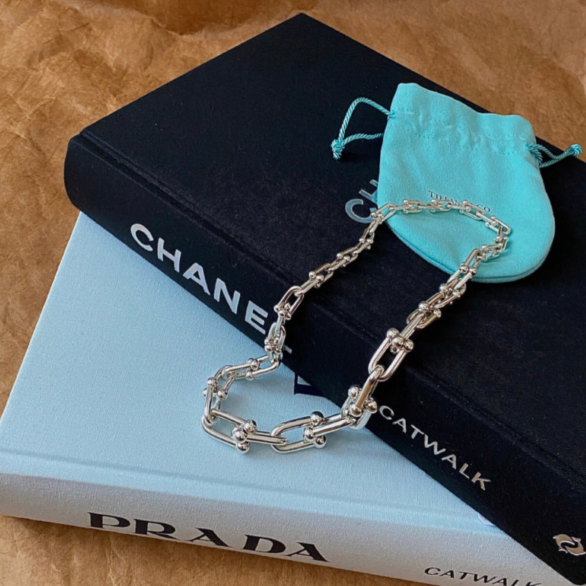 [Hevara Jewelry]HARDWEAR SILVER CHOKER