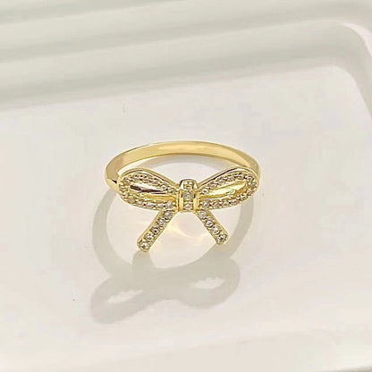 [Hevara Jewelry]TWIST BOW RING