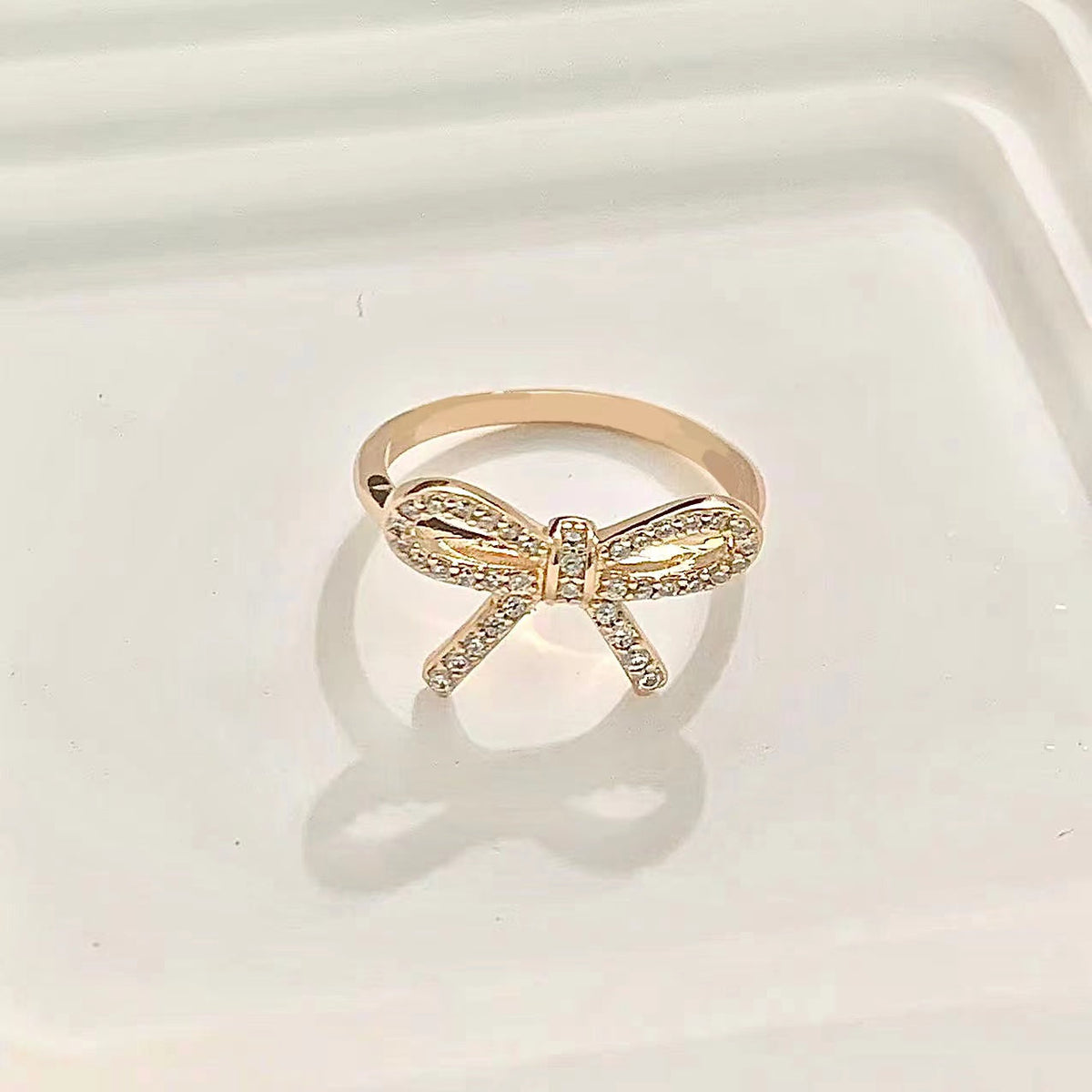 [Hevara Jewelry]TWIST BOW RING
