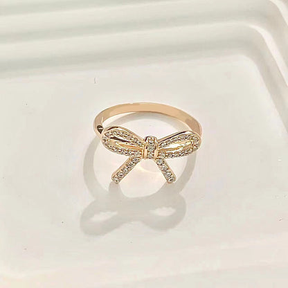 [Hevara Jewelry]TWIST BOW RING