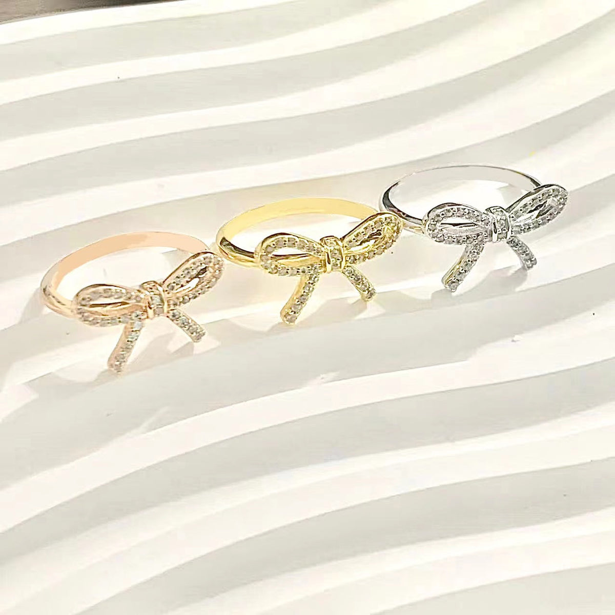 [Hevara Jewelry]TWIST BOW RING