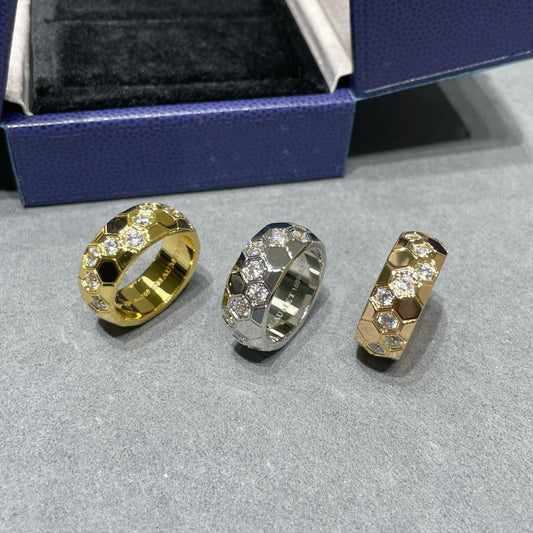 [⭐Hevara Jewelry]BEE LOVE DIAMOND LARGE RING