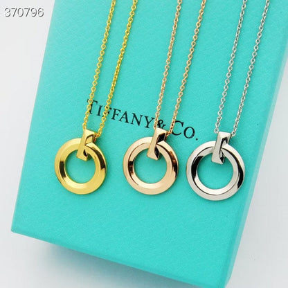 [Hevara Jewelry]T1 CIRCLE MEDIUM NECKLACE