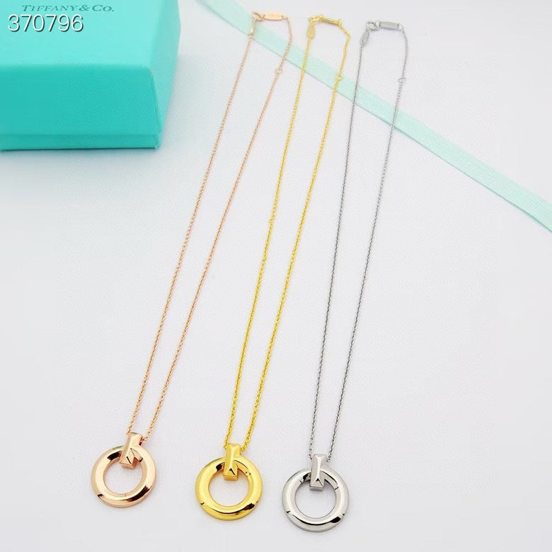 [Hevara Jewelry]T1 CIRCLE MEDIUM NECKLACE