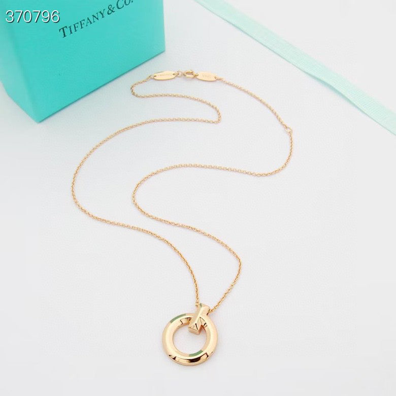[Hevara Jewelry]T1 CIRCLE MEDIUM NECKLACE