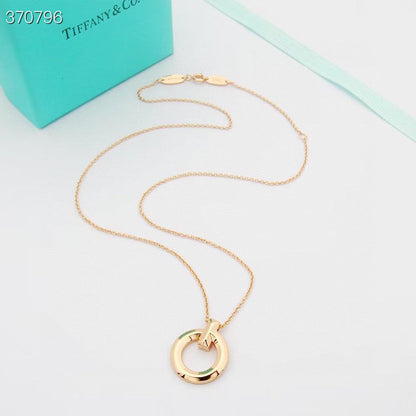 [Hevara Jewelry]T1 CIRCLE MEDIUM NECKLACE