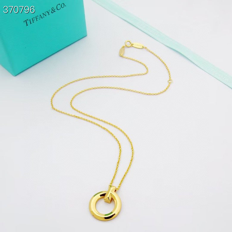 [Hevara Jewelry]T1 CIRCLE MEDIUM NECKLACE