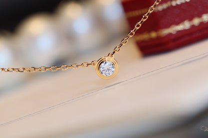 [⭐Hevara Jewelry]DAMOUR DIAMOND NECKLACE