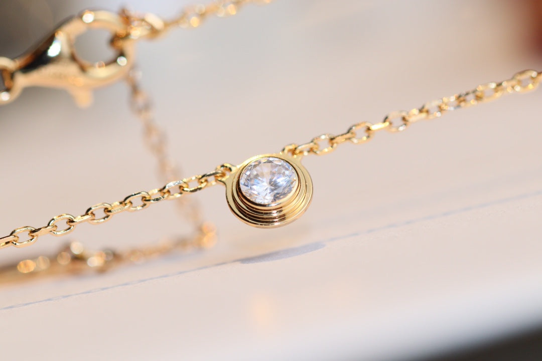 [⭐Hevara Jewelry]DAMOUR DIAMOND NECKLACE